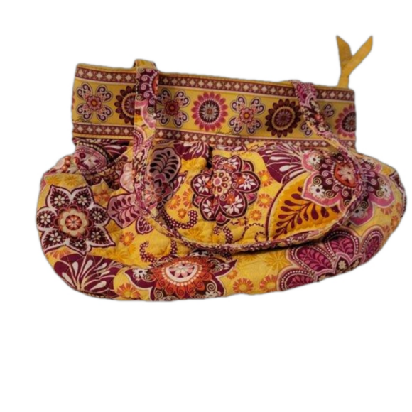 Vera Bradley "bowling" style bag/purse, used in great condition - Picture 2 of 8